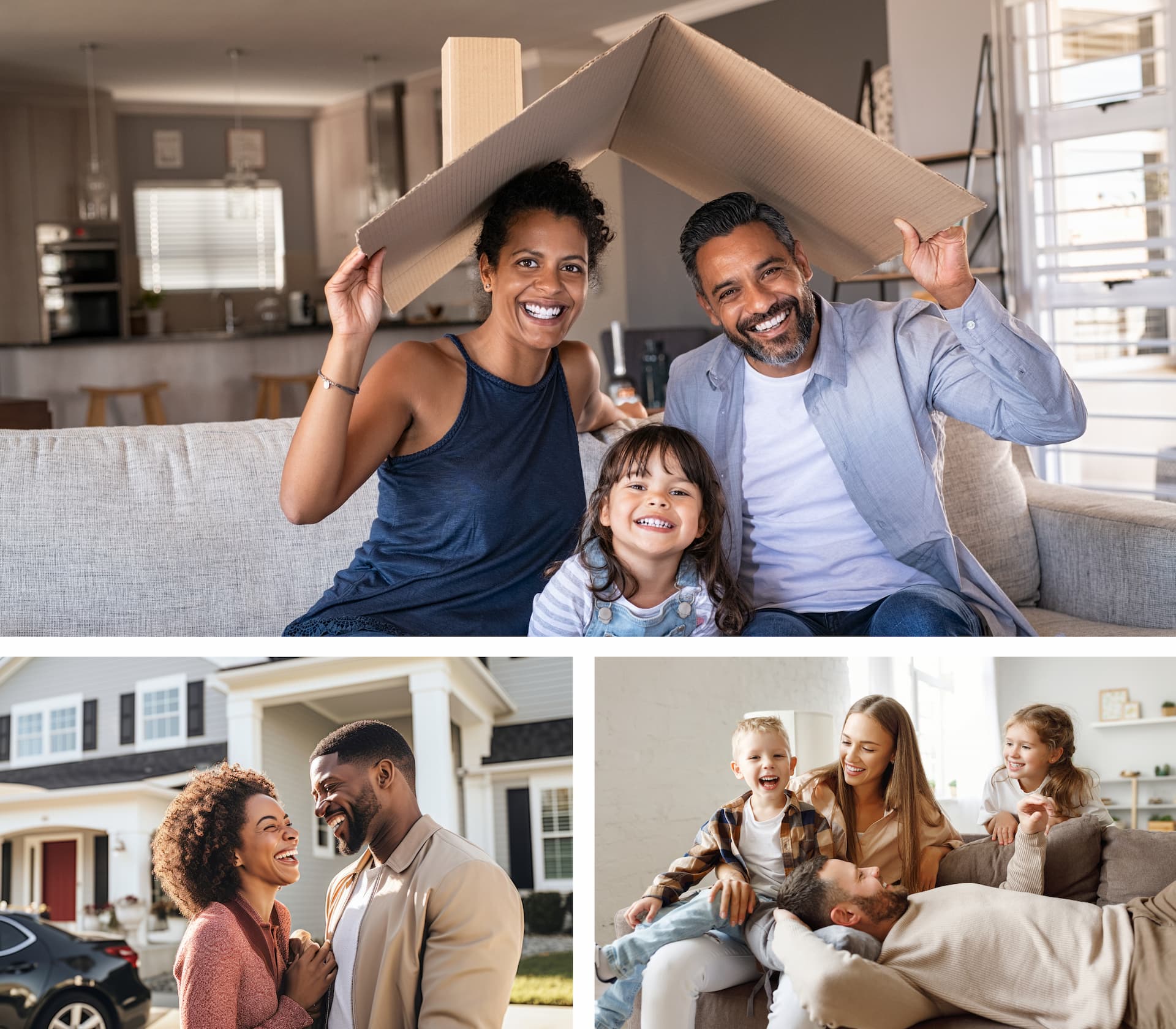 Couple reviewing insurance options