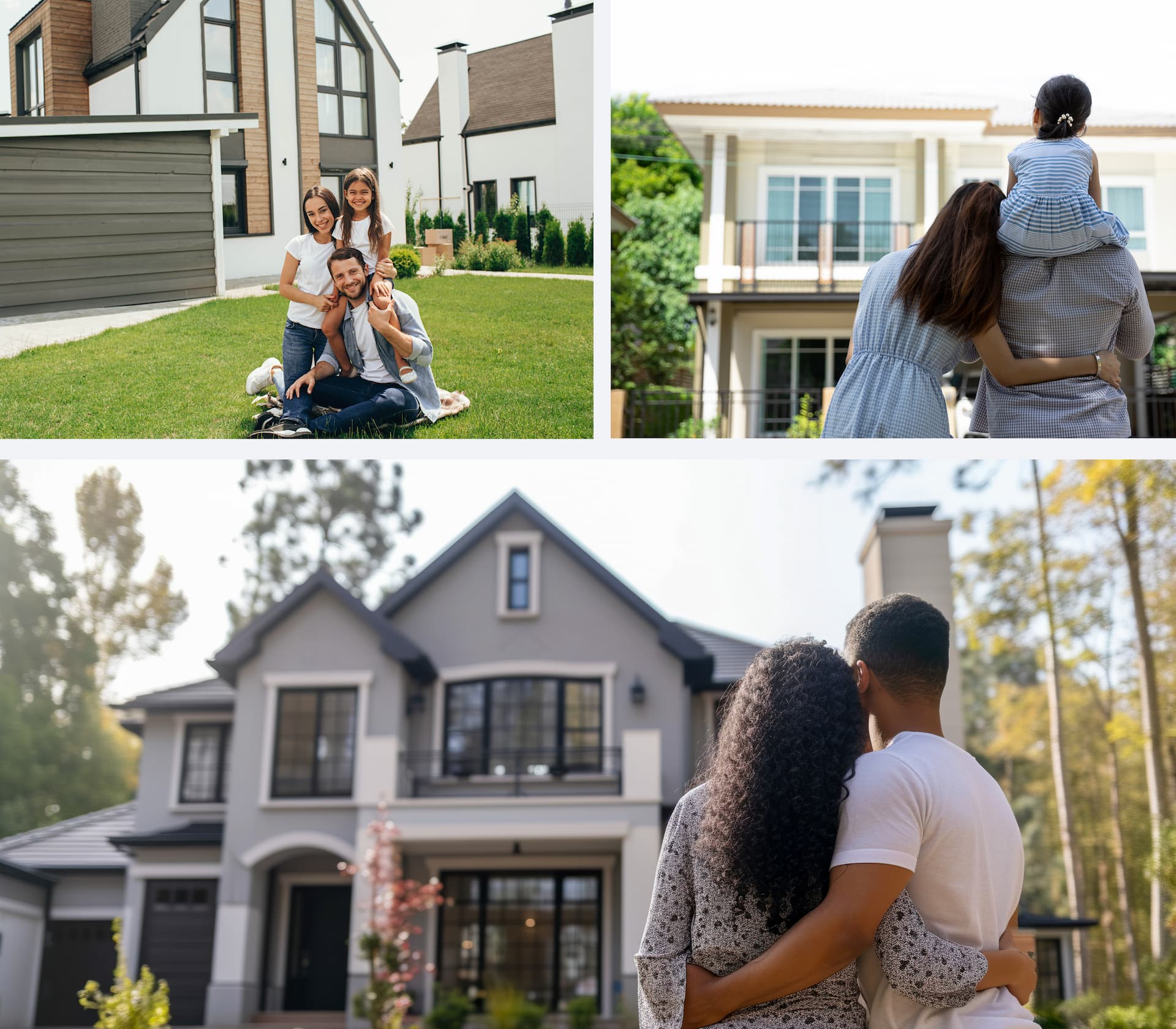 Family reviewing insurance coverage